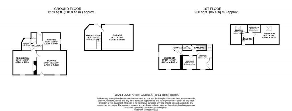 Floorplans For Main Street, Hannington, Northampton