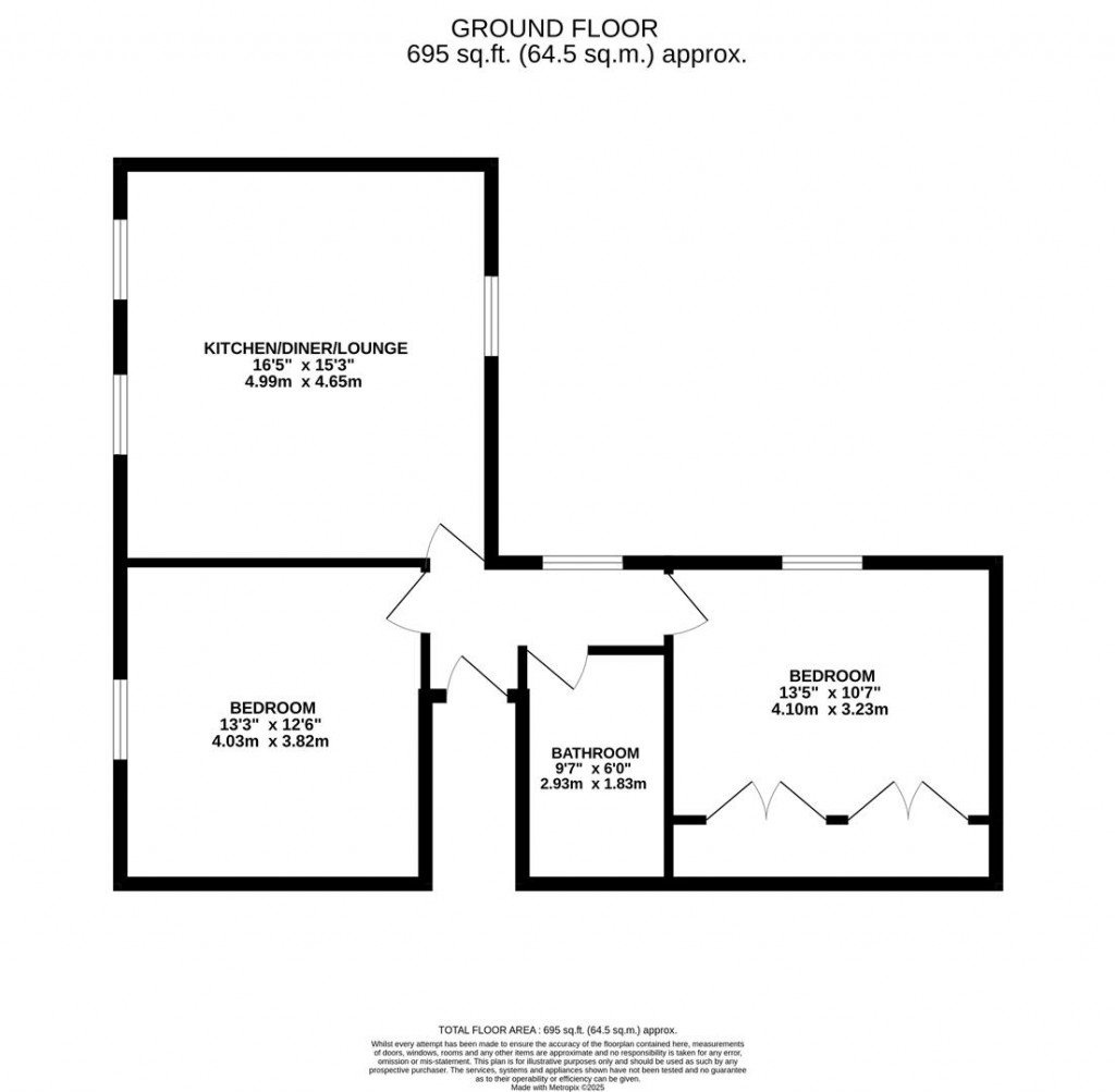 Floorplans For High Street, Thrapston