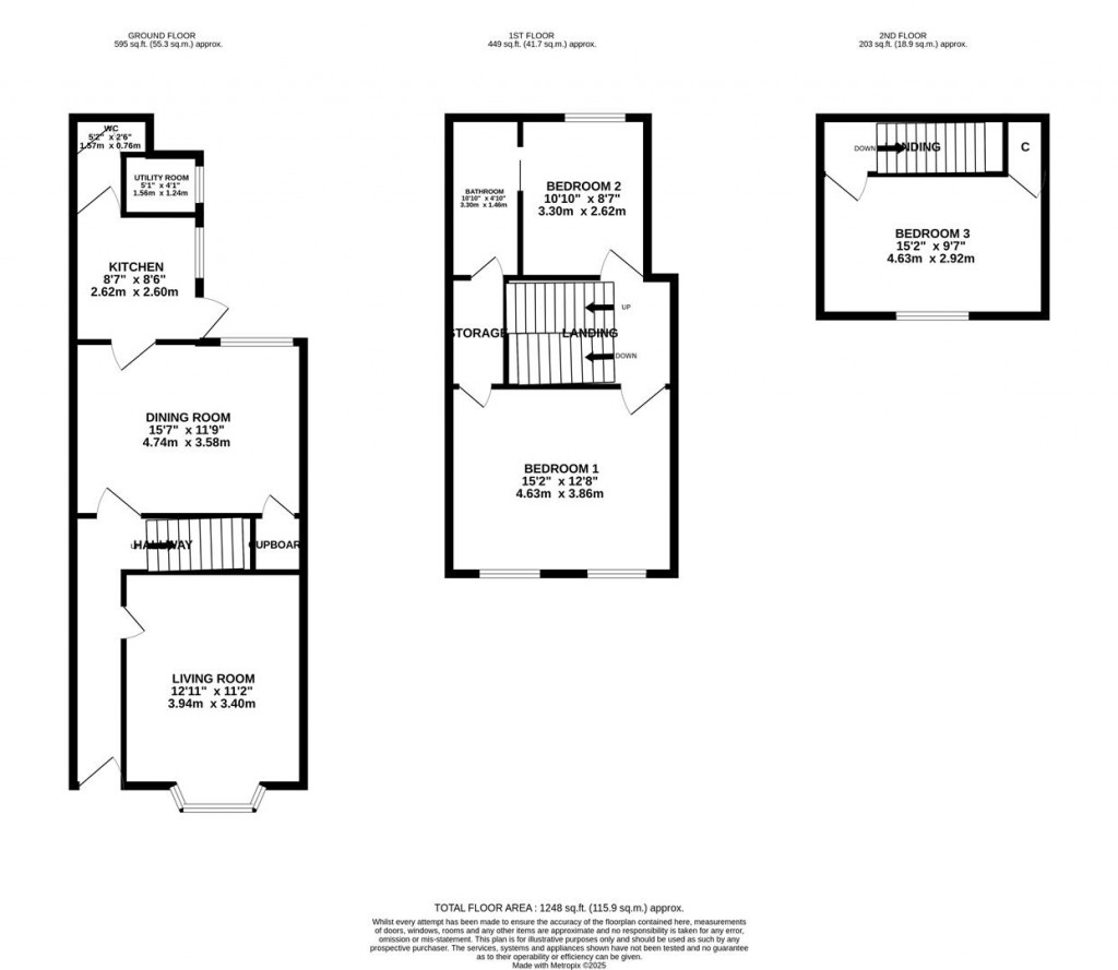 Floorplans For Rockingham Road, Kettering