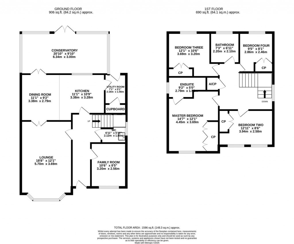 Floorplans For Ashley Way, Market Harborough