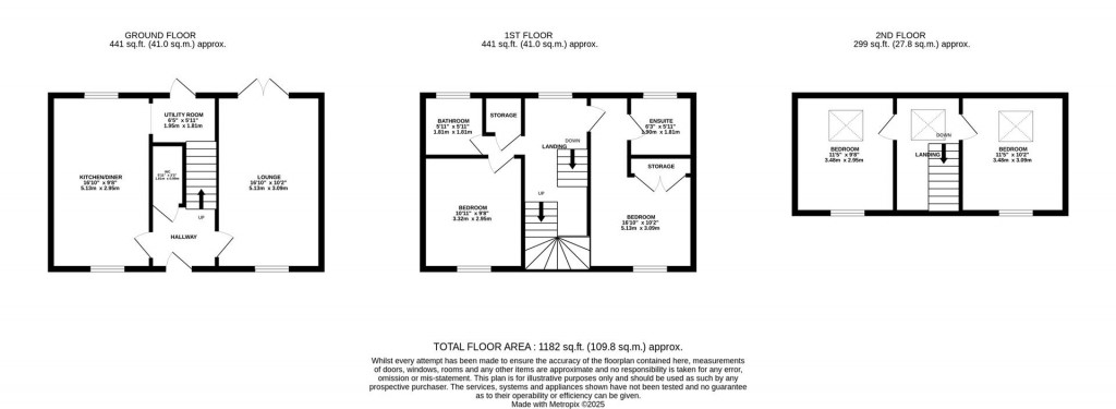 Floorplans For Dairy Way, Irthlingborough
