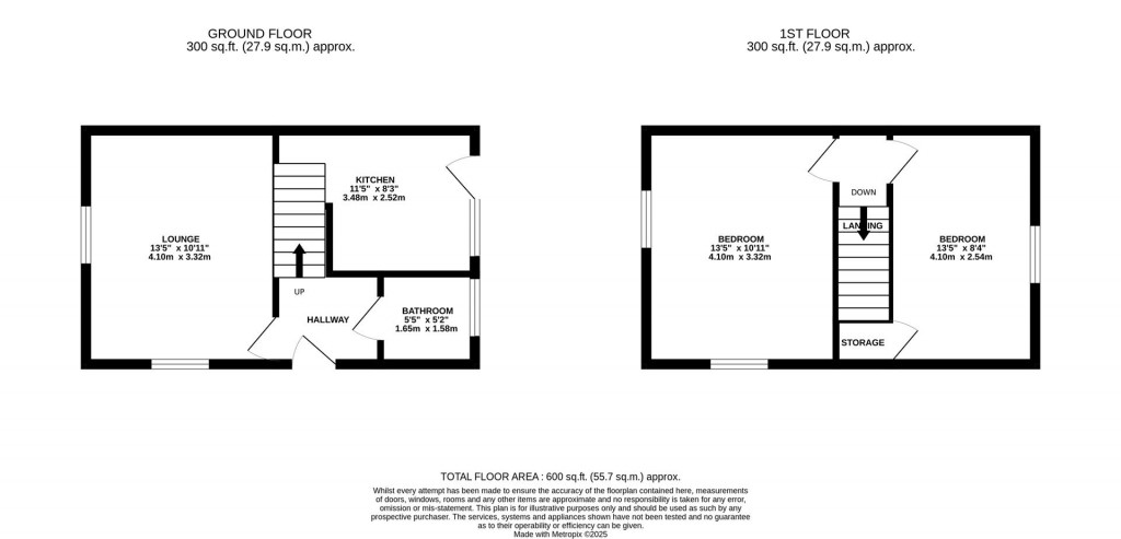Floorplans For Whitefriars, Rushden