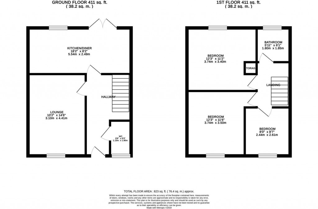 Floorplans For The Fairway, Kettering