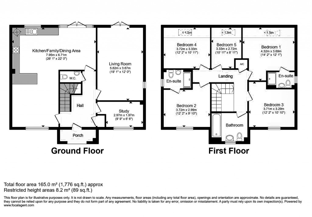 Floorplans For Johnson Close, Burton Latimer