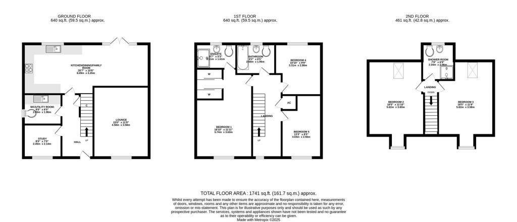 Floorplans For Slipton Road, Burton Latimer