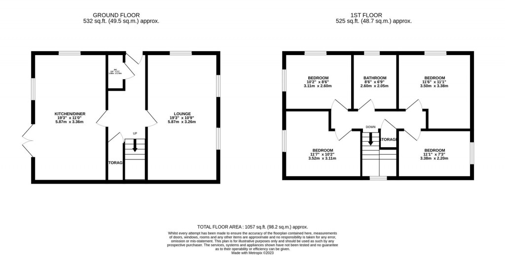 Floorplans For Kipton Field, Rothwell, Kettering