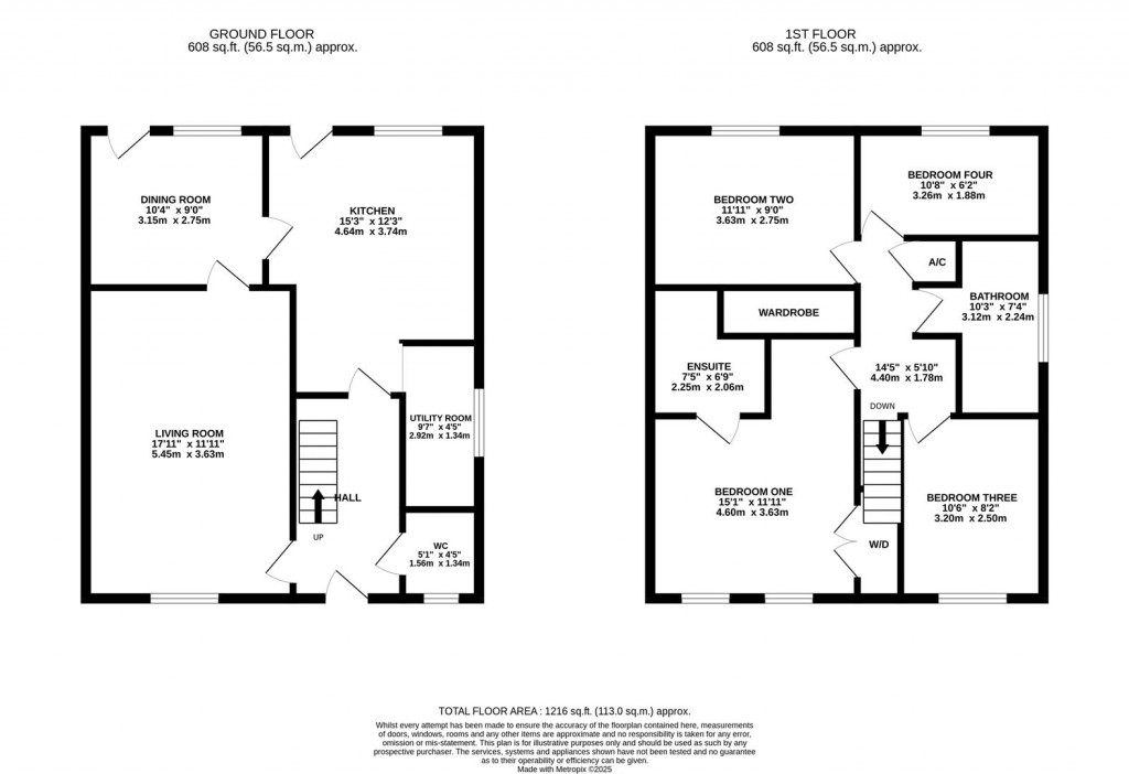 Floorplans For Tower Court, Lubenham, Market Harborough