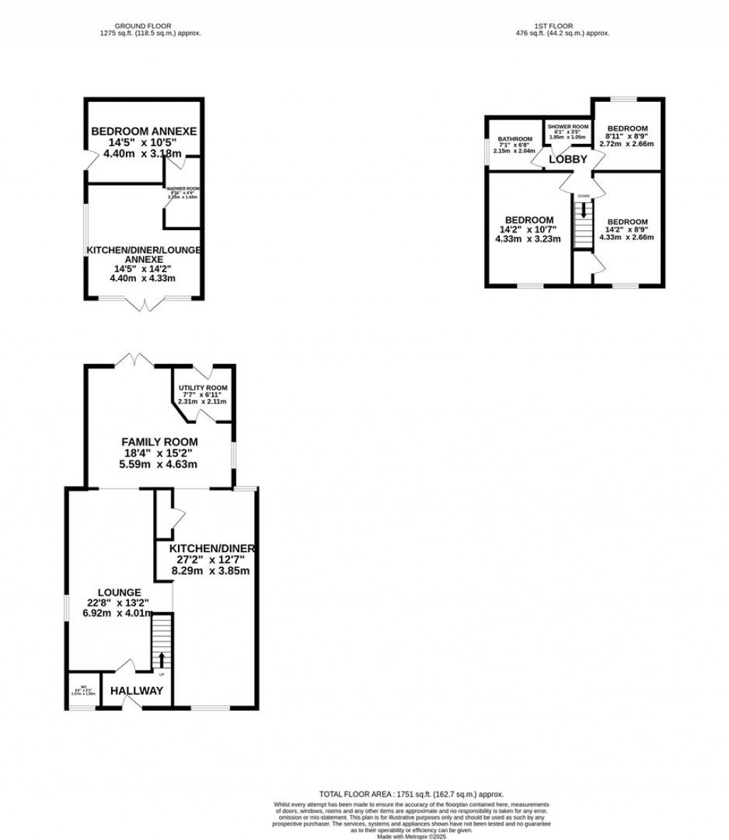 Floorplans For Nelson Road, Corby