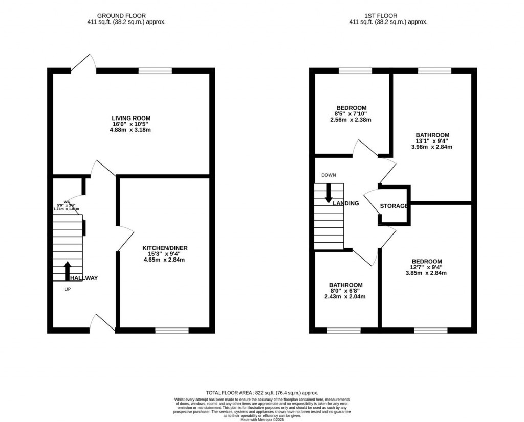 Floorplans For Carton Grove, Wellingborough