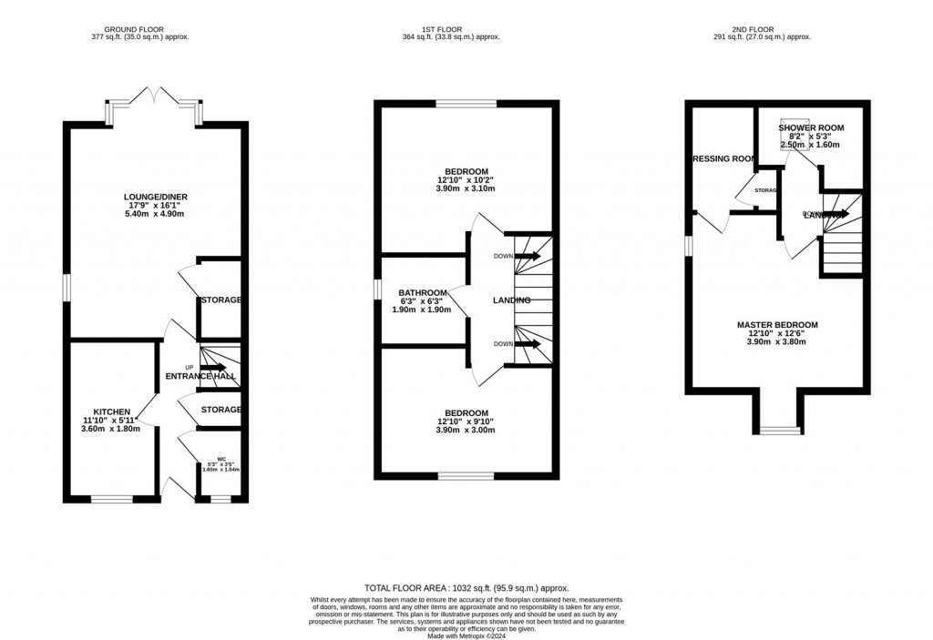 Floorplans For St. Peters Avenue, Kettering