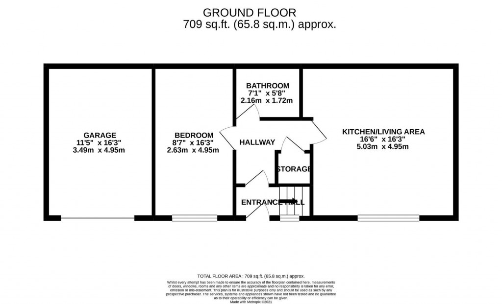 Floorplans For Main Street, Lubenham, Market Harborough