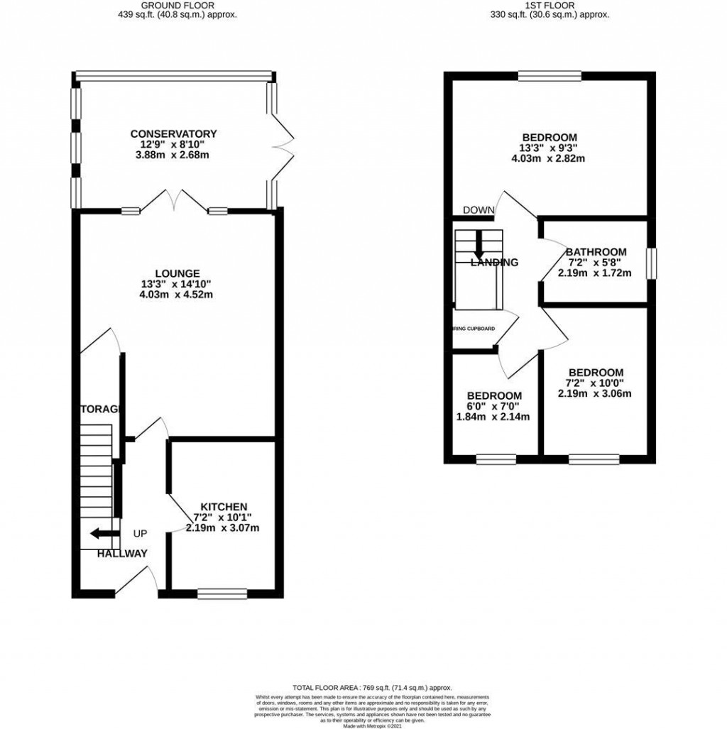 Floorplans For Brambleside, Kettering