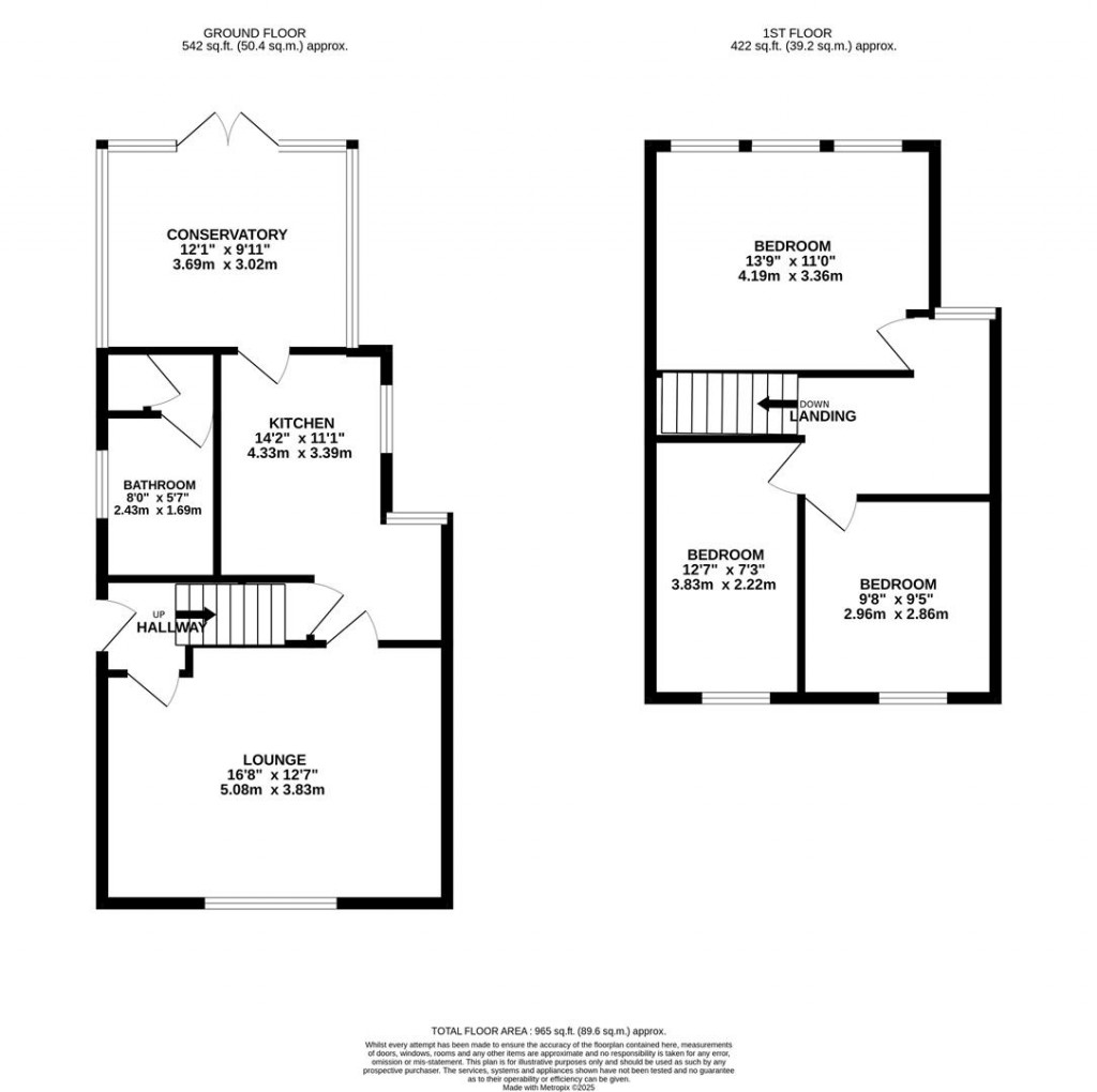 Floorplans For Wallace Road, Northampton