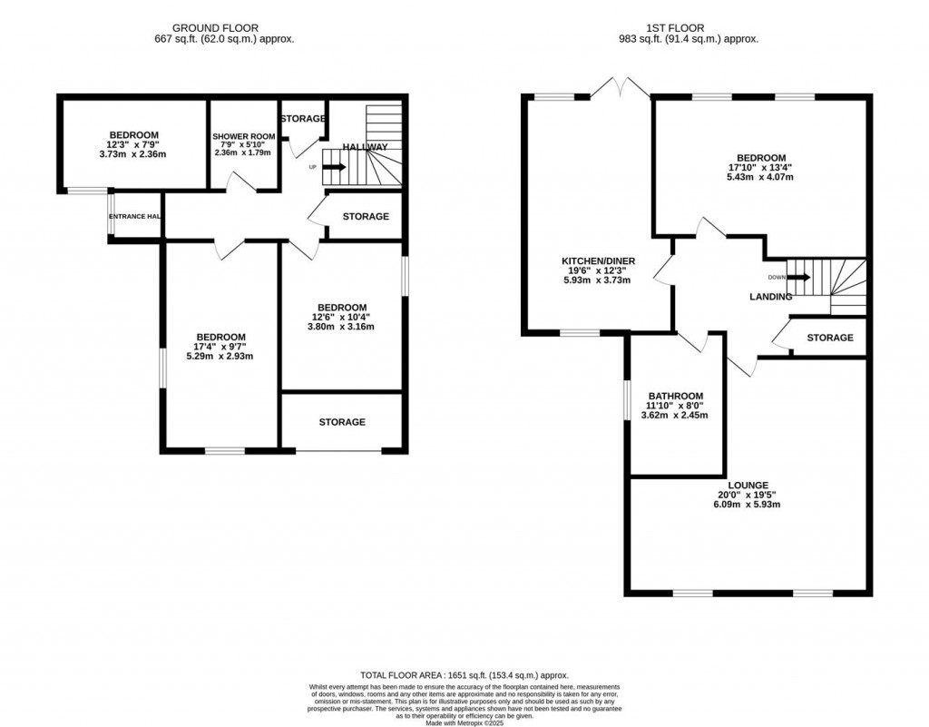 Floorplans For Drayton Place, Irthlingborough, Wellingborough