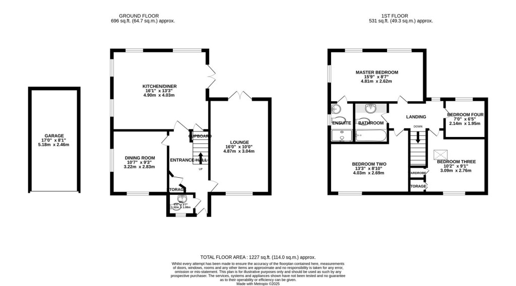 Floorplans For Rochester Road, Corby