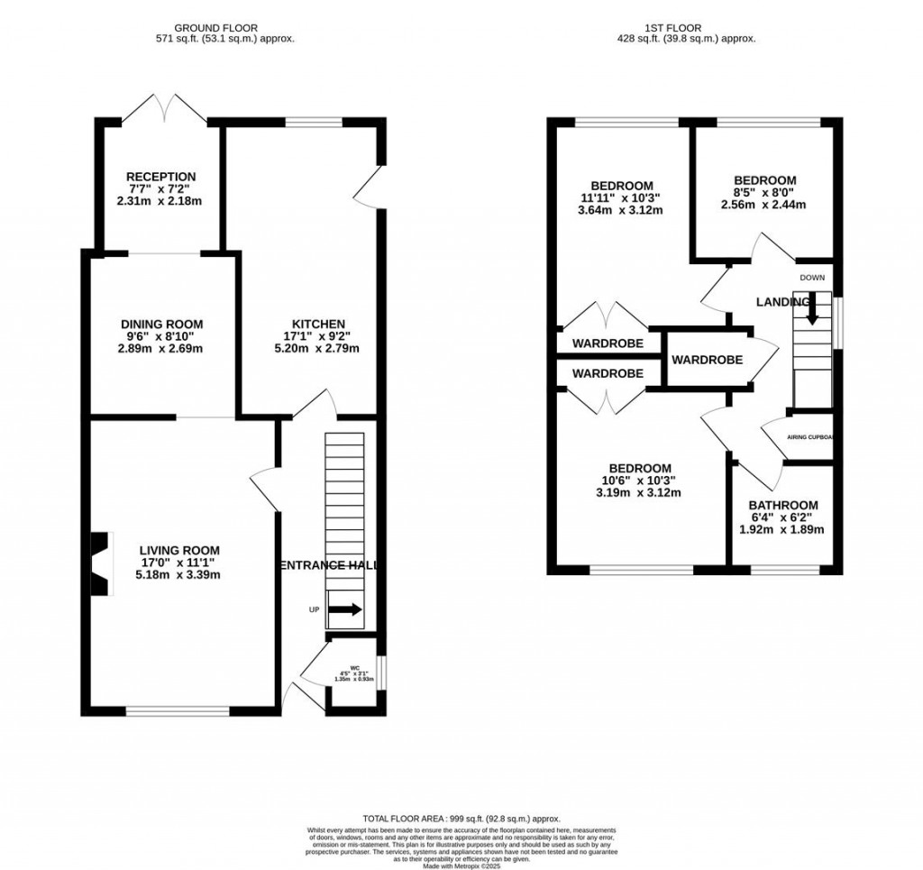 Floorplans For Lammas Close, Braunston, Oakham
