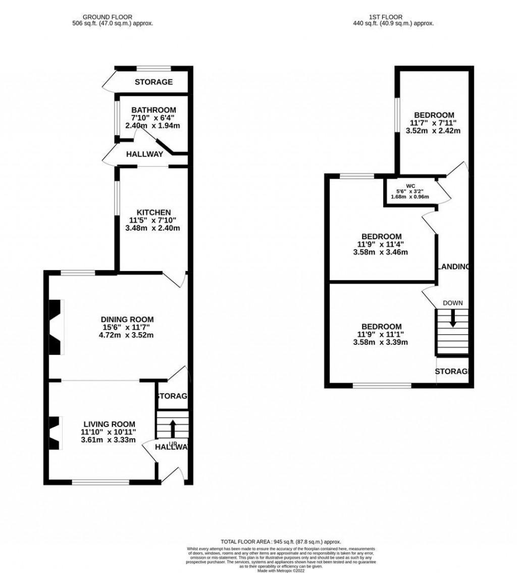 Floorplans For Church Street, Broughton