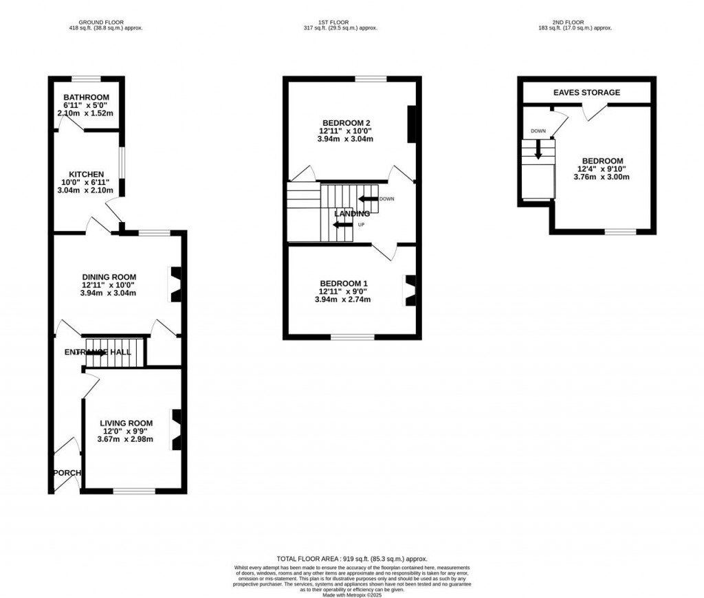 Floorplans For Havelock Street, Kettering