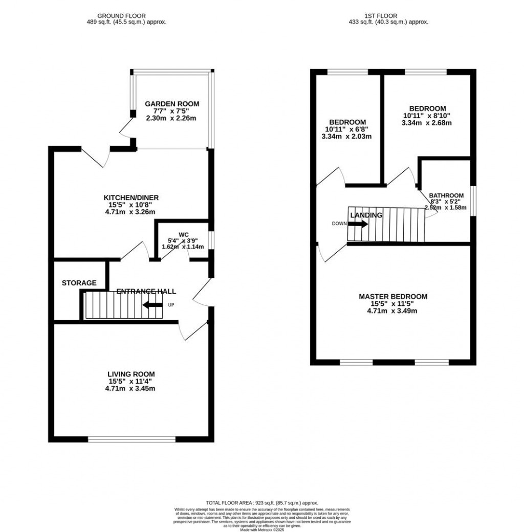 Floorplans For Shelsley Drive, Northampton