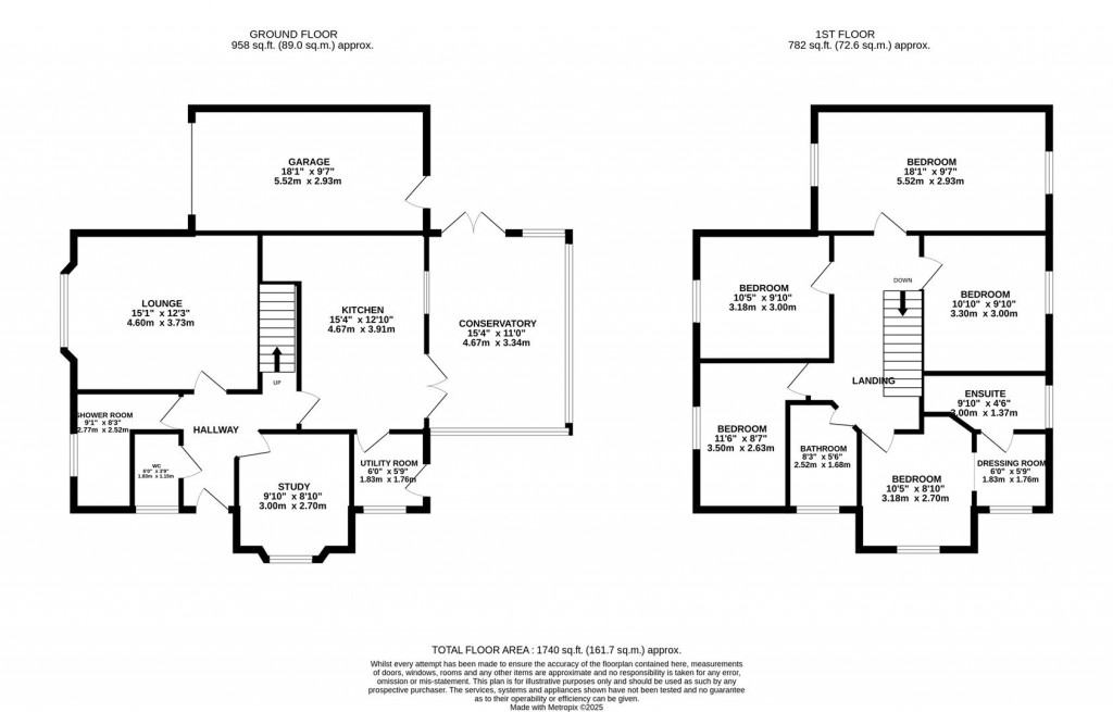 Floorplans For Osbourne Close., Corby