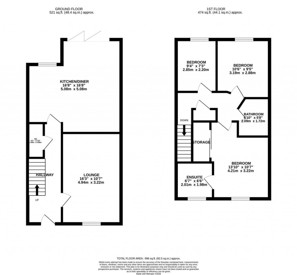 Floorplans For Thurston Drive, Kettering