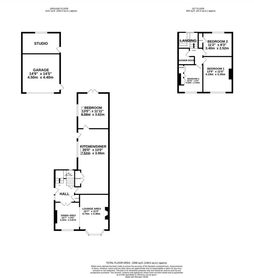 Floorplans For Pioneer Avenue, Burton Latimer