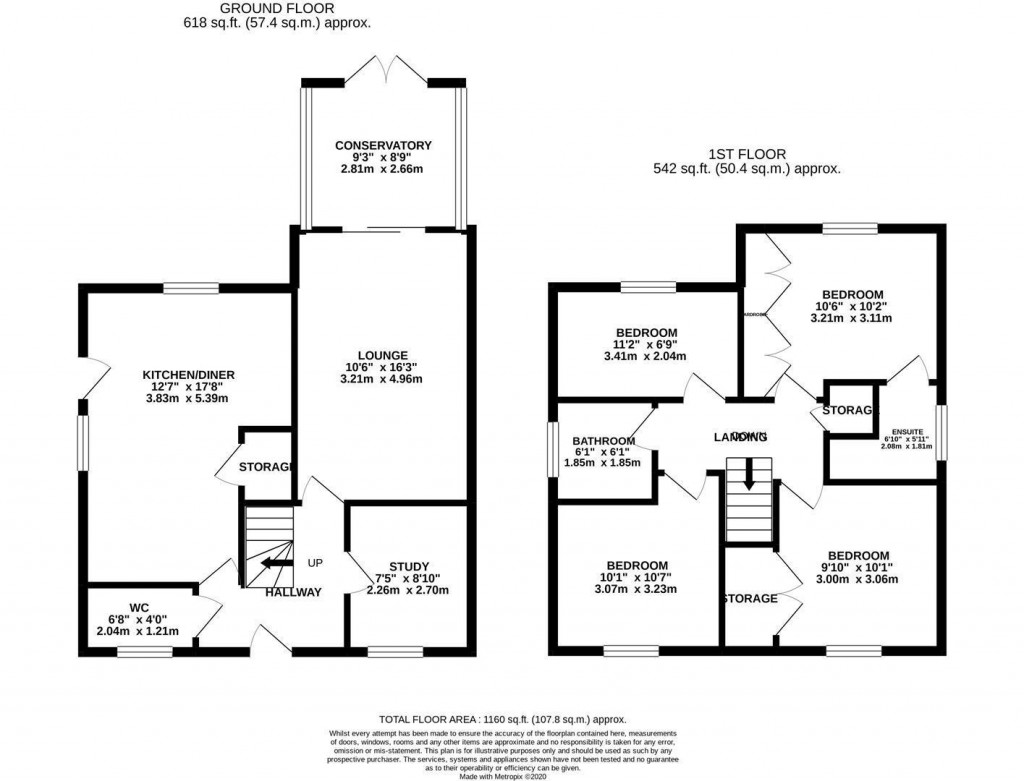 Floorplans For Sandringham Walk, Oakley Vale, Corby