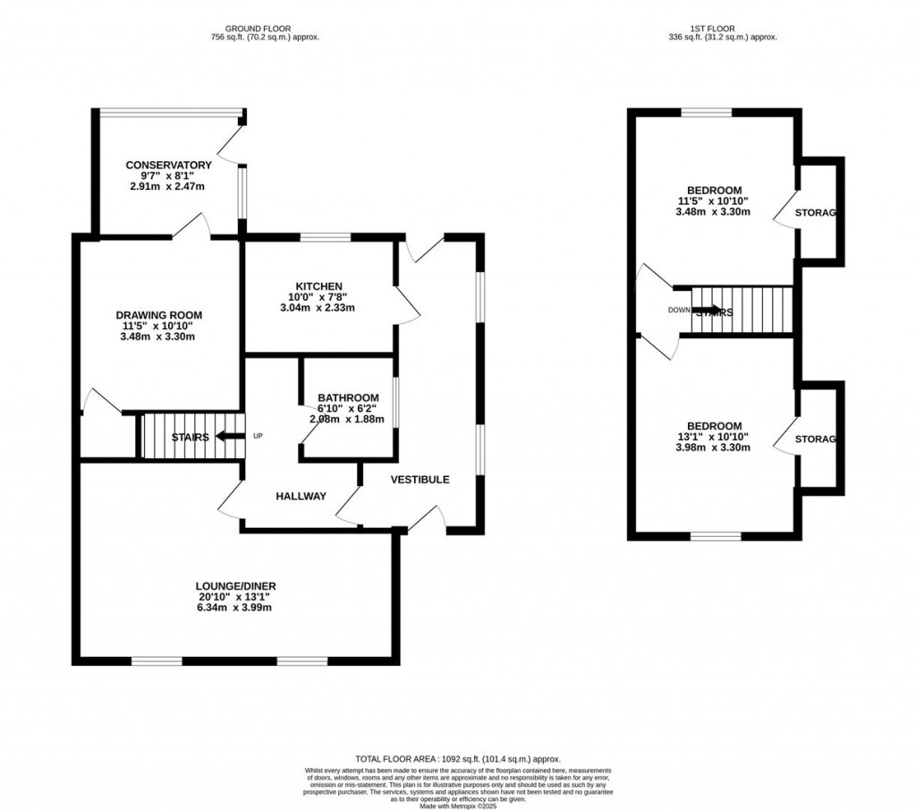 Floorplans For Parade Bank, Moulton, Northampton