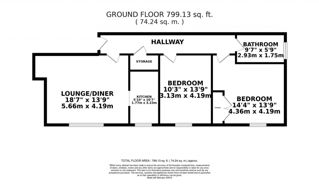 Floorplans For Manfield House, Woolston Close, Northampton