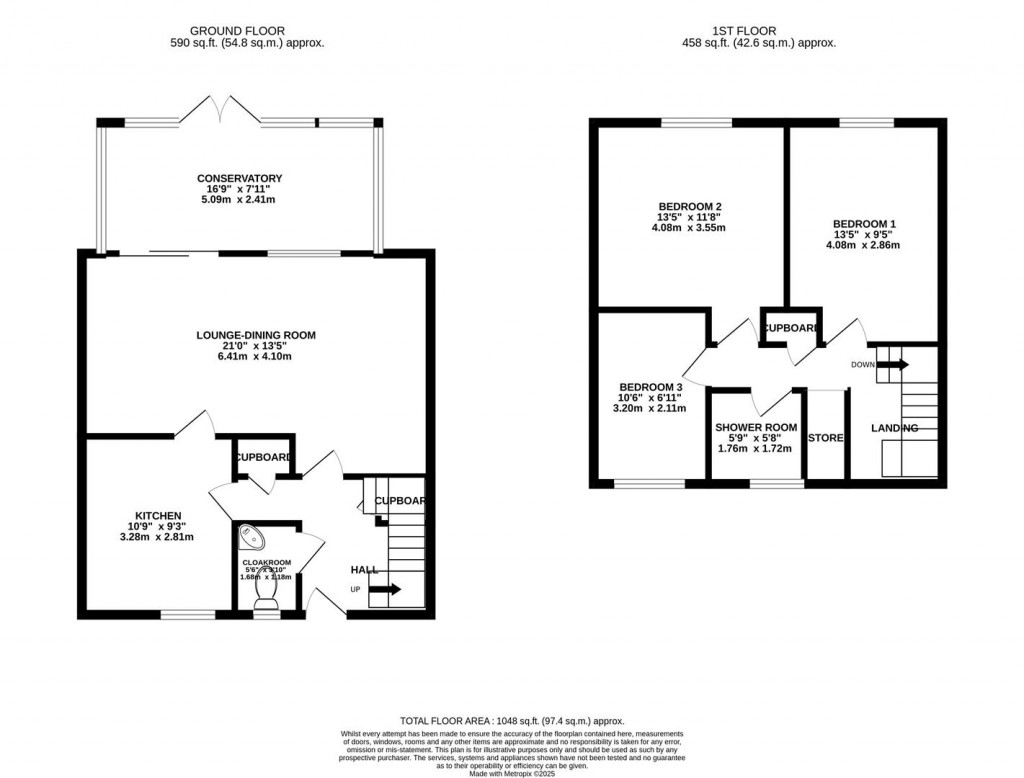 Floorplans For Shearwater Lane, Wellingborough