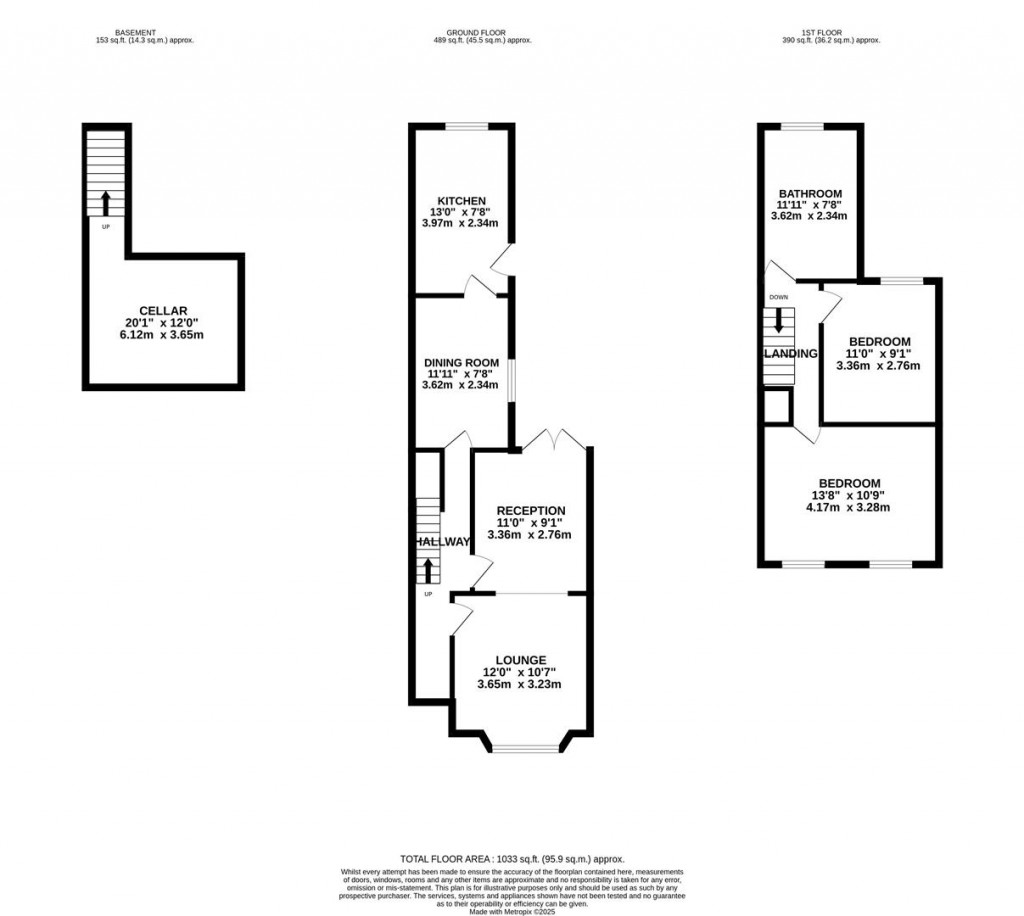 Floorplans For Leslie Road, Northampton