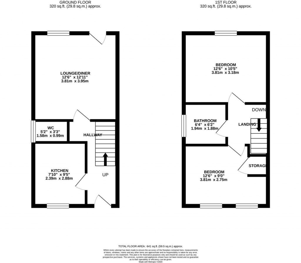 Floorplans For Laburnum Crescent, Kettering