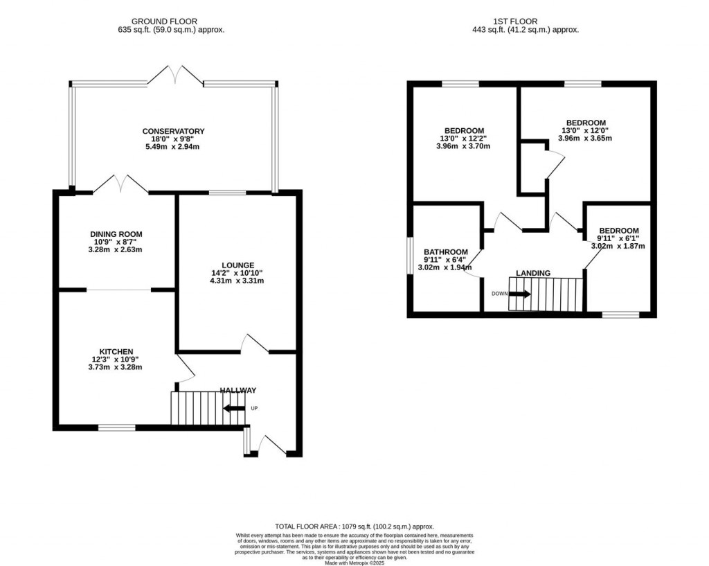 Floorplans For Willow Brook Road, Corby