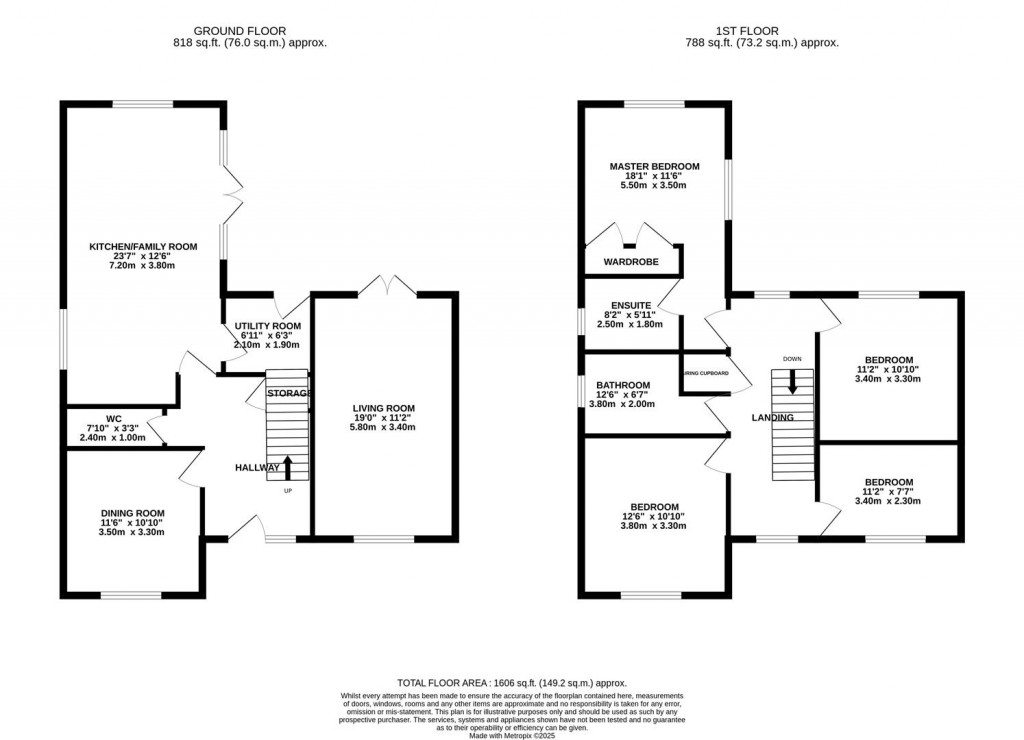 Floorplans For Isemill Road, Burton Latimer