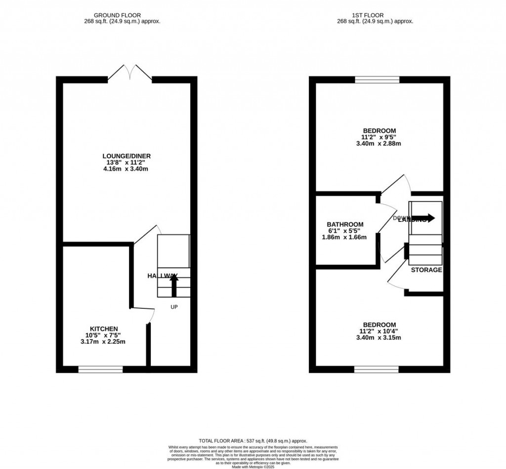 Floorplans For Torville Crescent, Kettering
