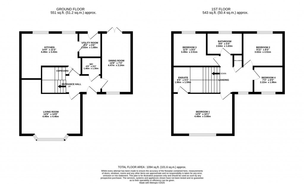 Floorplans For Hallwood Road, Kettering
