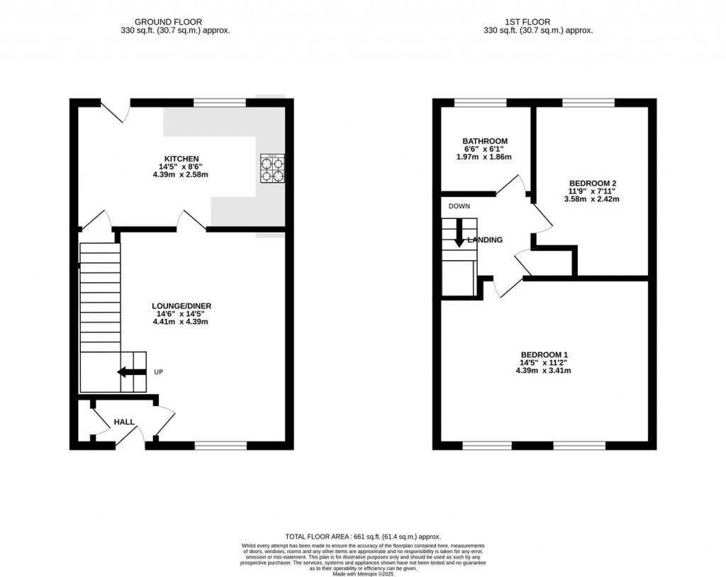 Floorplans For Swale Drive, Wellingborough