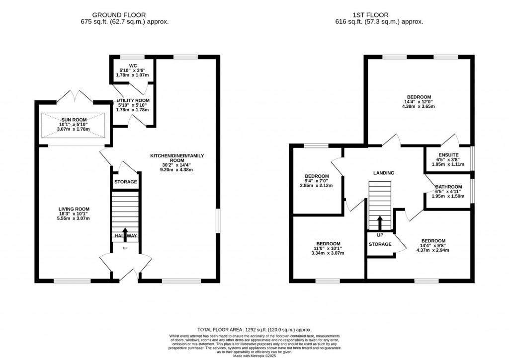 Floorplans For Buckby Drive, Burton Latimer