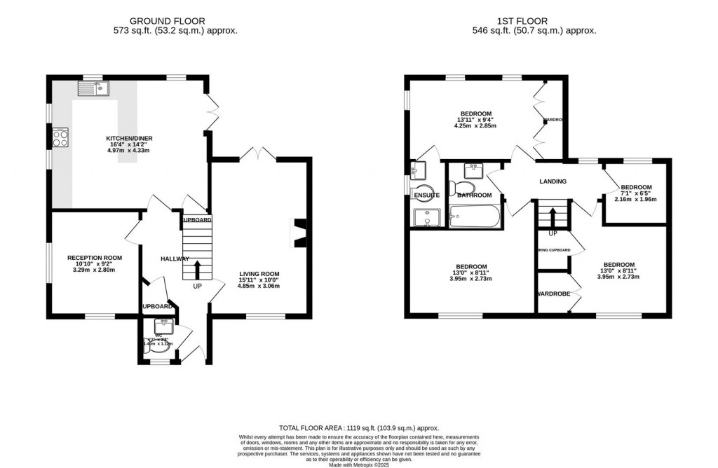 Floorplans For Kempton Close, Corby