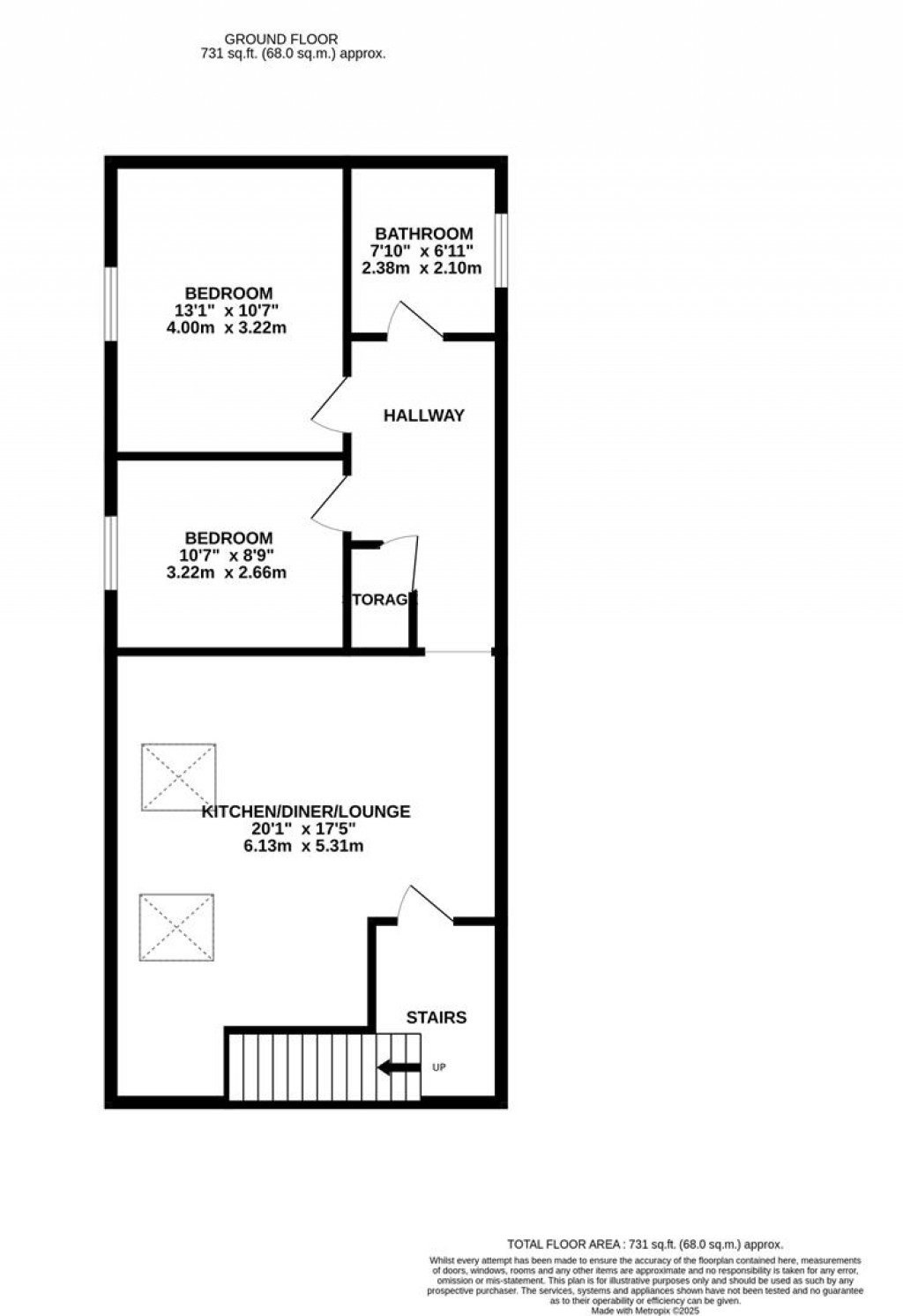 Floorplans For Westfields Terrace, Higham Ferrers