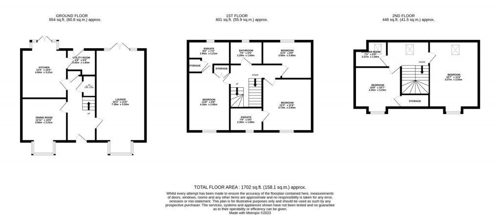 Floorplans For Sulgrave Street, Barton Seagrave, Kettering