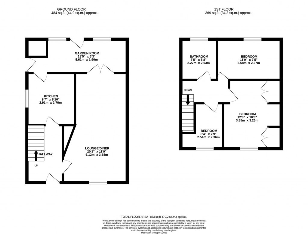 Floorplans For Cedar Way, Wellingborough