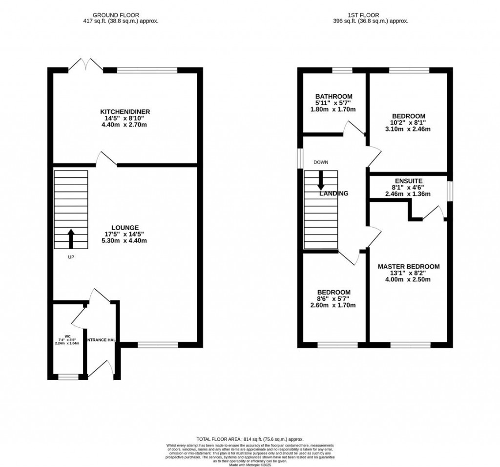 Floorplans For Packer Road, Kettering