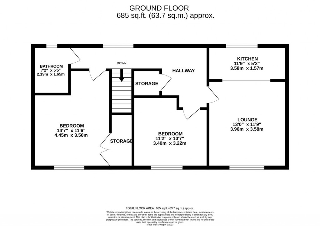 Floorplans For Kesteven Way, Corby