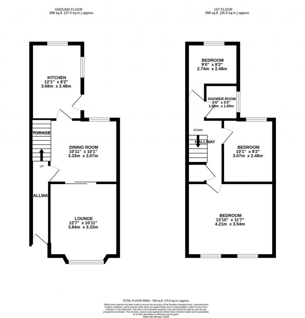 Floorplans For Bath Road, Kettering
