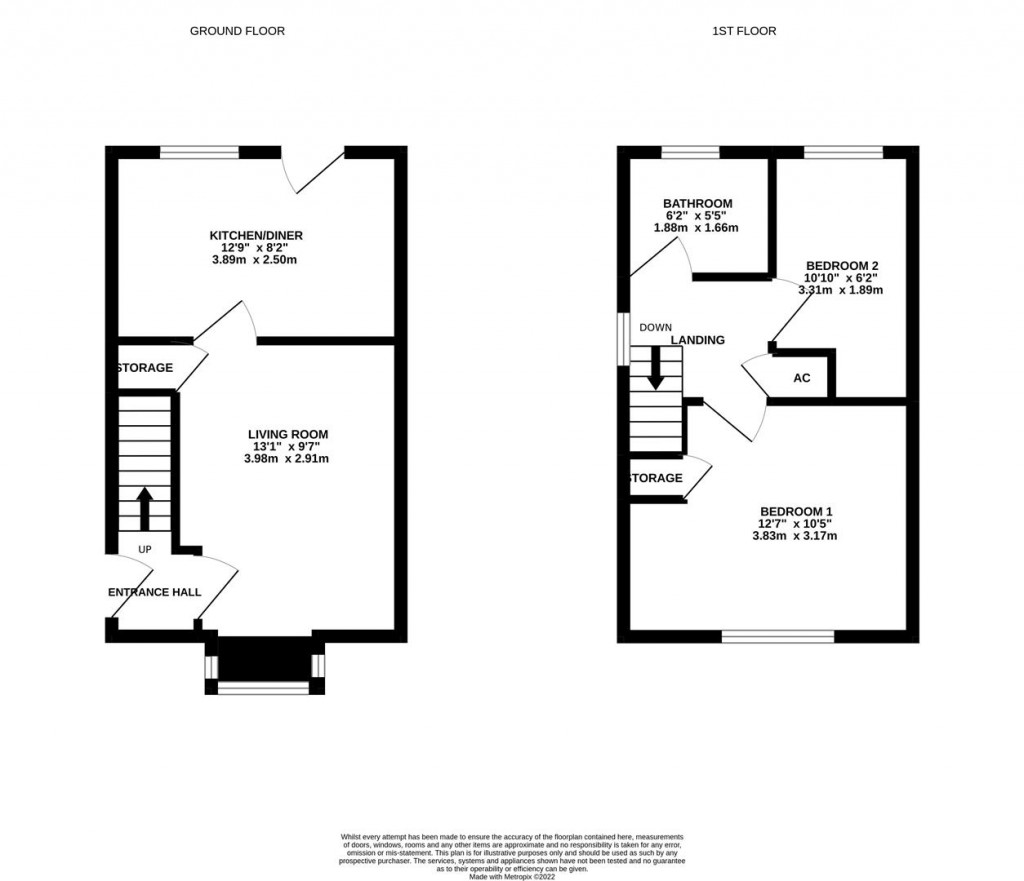 Floorplans For Sycamore Close, Kettering