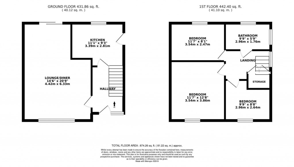 Floorplans For St. Matthews Road, Kettering