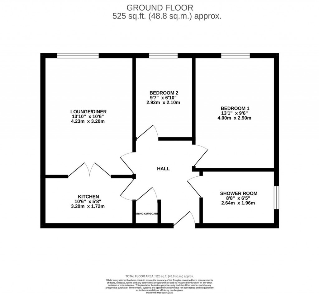 Floorplans For Oaktree Court, George Street, Kettering