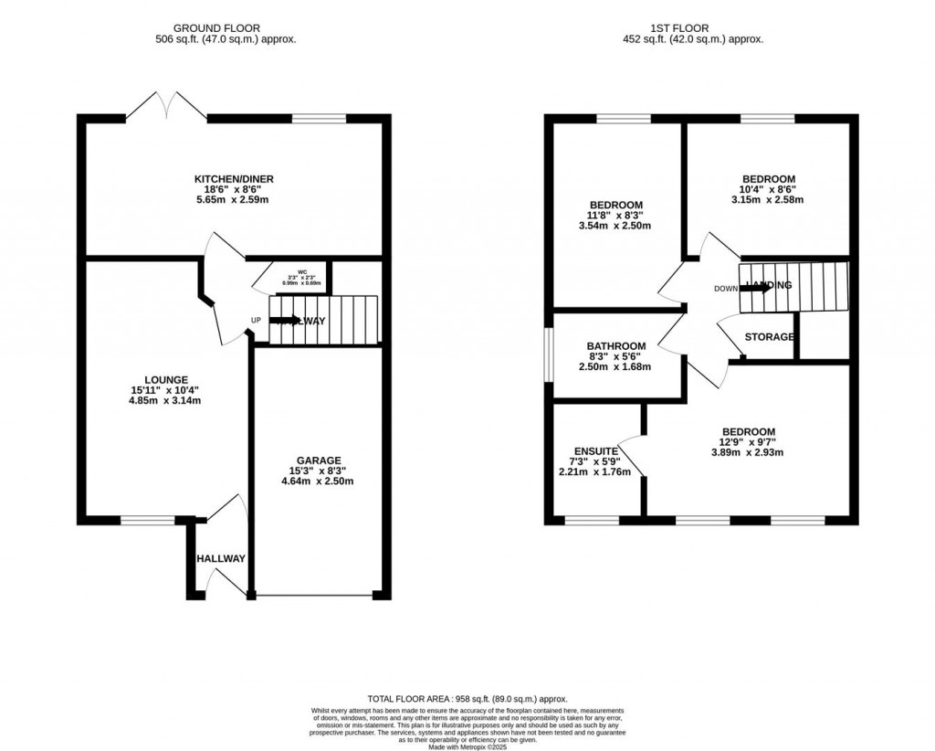 Floorplans For Tigers Road, Fleckney, Leicester