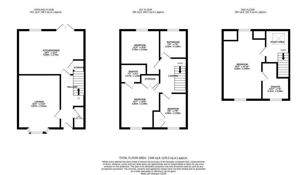 Floorplans For Finch Road, Kibworth Harcourt